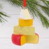 Hallmark Stack of Macarons Christmas Ornament(Cheese Chunks)