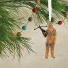 Hallmark Star Wars Chewbacca with Bowcaster Christmas Ornament, May The 4th(Chewbacca)