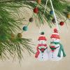 Hallmark Stick of Butter Christmas Ornament(Coffee With Snowman Friends)