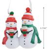 Hallmark Stick of Butter Christmas Ornament(Coffee With Snowman Friends)