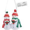 Hallmark Venti Vibes Coffee Cup Christmas Ornament(Snowmen)