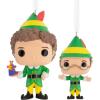 Hallmark Elf Buddy The Elf and Papa Elf Funko POP! Christmas Ornaments, Set of 2, Pop Culture Gifts