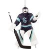 Hallmark NHL Seattle Kraken Goalie Christmas Ornament,Resin 0001OSL1990