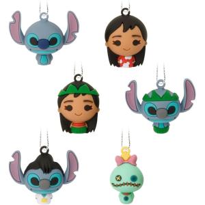 Hallmark Disney Lilo and Stitch Christmas Ornaments, Miniature Set of 6(Lilo and Stitch Mini)