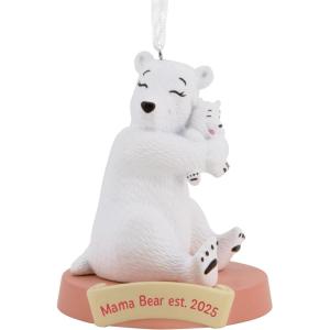 Hallmark Mama Bear New Mom 2025 Christmas Ornament, Gifts for Moms