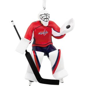 Hallmark NHL New York Rangers Goalie Christmas Ornament(Capitals)