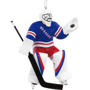 Hallmark NHL New York Rangers Goalie Christmas Ornament(Rangers)
