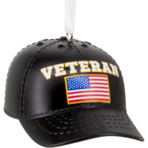 Hallmark Veteran Hat Christmas Ornament, Military Gifts