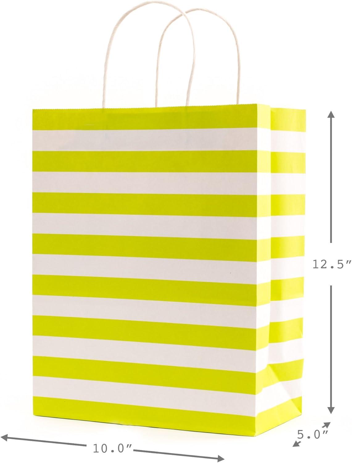 image:imageHallmark Pastel Gift Bags in Assorted Sizes Pack of 125 Medium 8 4 Large 11 3 Extra Large 14 for Baby Showers Bridal Showers Birthdays EasterPack of 15