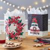Hallmark 15″ Extra Large Christmas Gift Bag Set (2 Bags: Classic Santa, Black, Red and Green Plaid) for Friends, Family, Teachers, Coworkers(1 Count (Pack of 4))