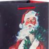 Hallmark 15″ Extra Large Christmas Gift Bag Set (2 Bags: Classic Santa, Black, Red and Green Plaid) for Friends, Family, Teachers, Coworkers(1 Count (Pack of 4))