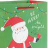 Hallmark 6″ Small Christmas Gift Bags for Kids (8 Bags: Rainbow Candy, Donut Tree, Merry, Cute Pug Puppy) for Gift Cards, Holiday Party Favors, Teacher Presents(1 Count (Pack of 4))
