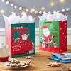 Hallmark 6″ Small Christmas Gift Bags for Kids (8 Bags: Rainbow Candy, Donut Tree, Merry, Cute Pug Puppy) for Gift Cards, Holiday Party Favors, Teacher Presents(1 Count (Pack of 4))