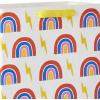 Hallmark Assorted Birthday Gift Bags (8 Bags: 4 Medium 9″, 4 Large 13″) Birthday Cake, Stripes, Balloons, Solids in Red, Yellow, Blue(Best Day Ever)