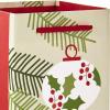 Hallmark Bulk Christmas Gift Bags Assorted Sizes (18 Gift Bags: 5 Small 5″, 4 Medium 8″, 4 Large 11″, 3 XL 14″, 2 Bottle Bags) Santa, Snowman, Plaid, Snowflake, Bottle Bags