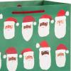 Hallmark Christmas Gift Bag Assortment (8 Holiday Bags; 3 Small 6″, 3 Medium 9″, 2 Large 13″) Multicultural Santa Claus, Merry Happy Everything, Tacos, Donuts, Pizza, for Kids, Teachers, Foodies