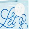 Hallmark Holiday Gift Bag Assortment (8 Gift Bags: 3 Small 6″, 3 Medium 9″, 2 Large 13″) Red, Green and Blue Ornaments, Let It Snow, Happy Holidays with Snowman and Christmas Trees(Ornaments  Let it Snow  Snowman)