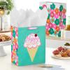 Hallmark Pastel Gift Bags in Assorted Sizes (Pack of 12-5 Medium 8″, 4 Large 11″, 3 Extra Large 14″) for Baby Showers, Bridal Showers, Birthdays, Easter(Pack of 2)