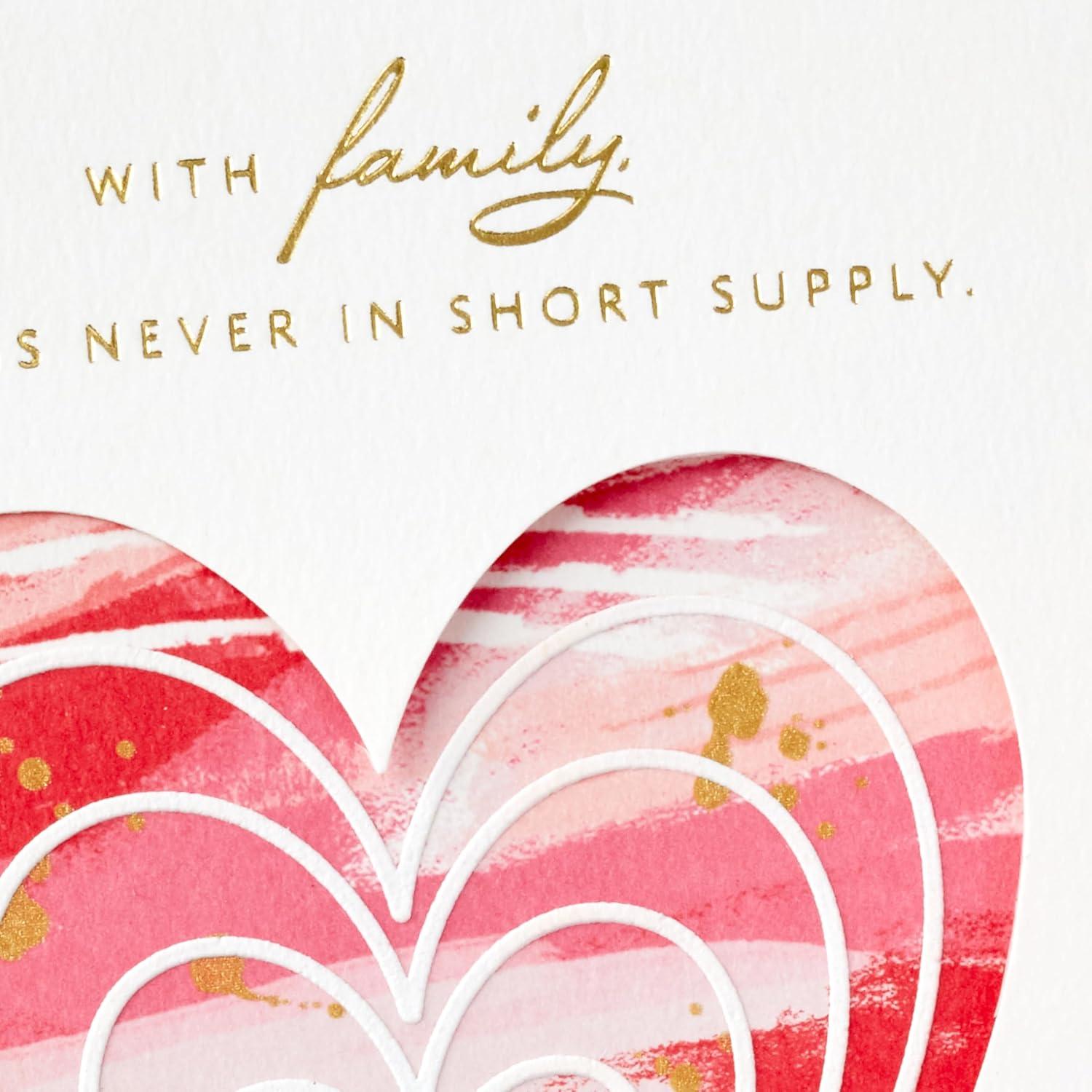 image:imageHallmark Valentines Day Card for Family Marble HeartFamily Marble Heart