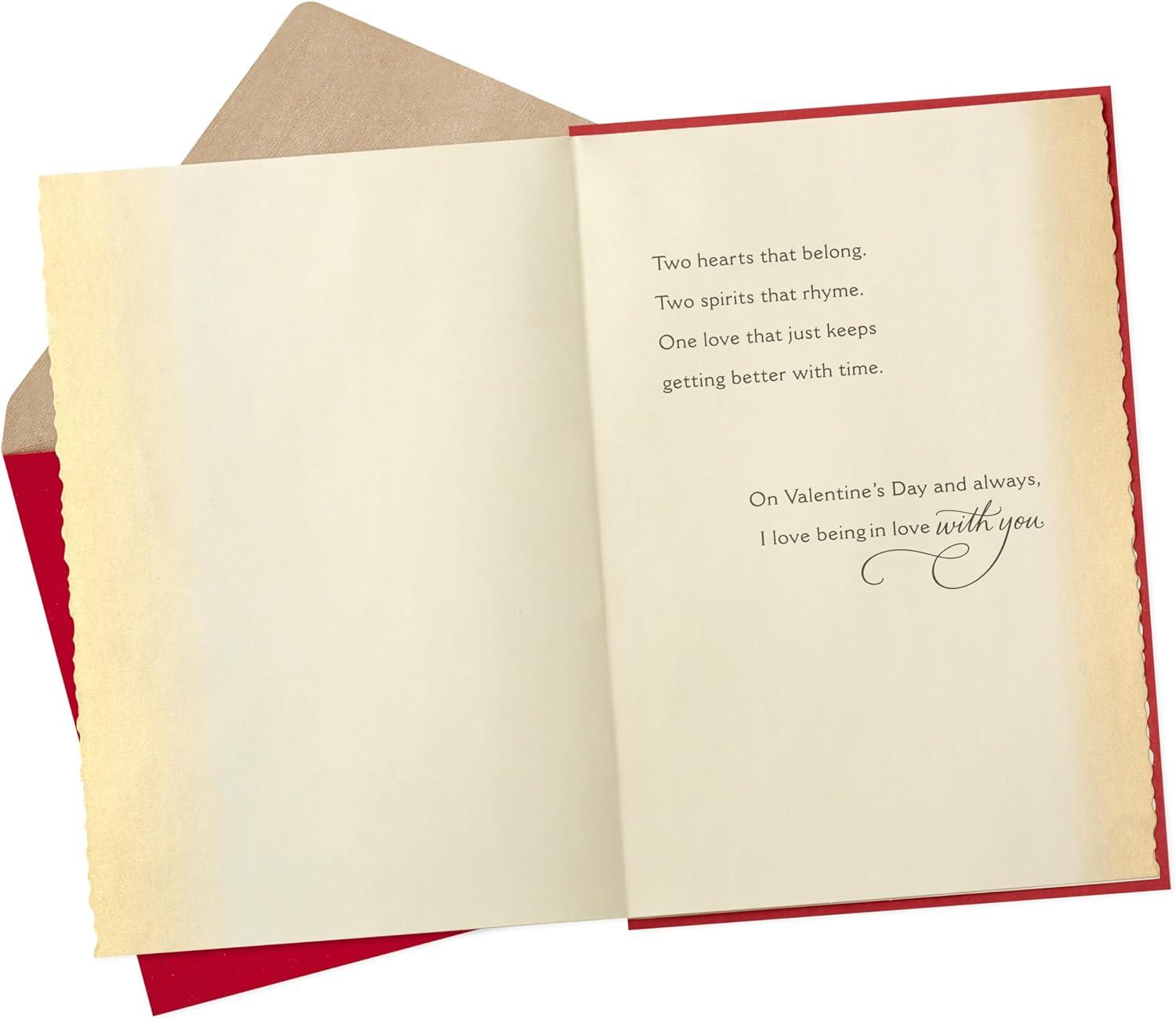 image:imageHallmark Valentines Day Card for Husband Wife Boyfriend Girlfriend Two HeartsTwo Hearts One Love