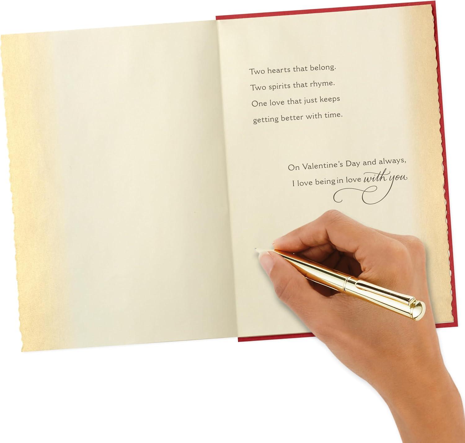 image:imageHallmark Valentines Day Card for Husband Wife Boyfriend Girlfriend Two HeartsTwo Hearts One Love