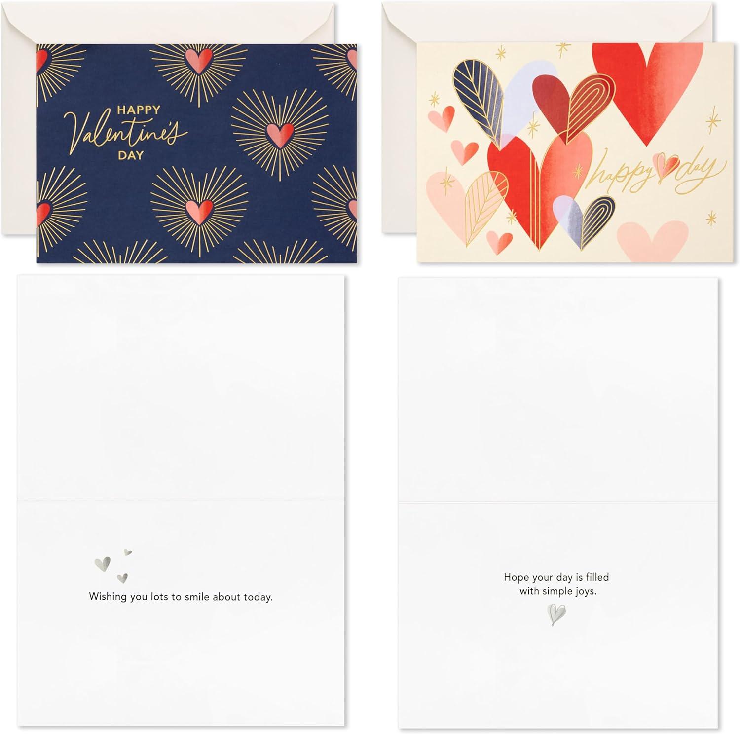 image:imageHallmark Valentines Day Cards Assortment 24 Cards and Envelopes Heart DecoValentine Heart Deco Card Assortment