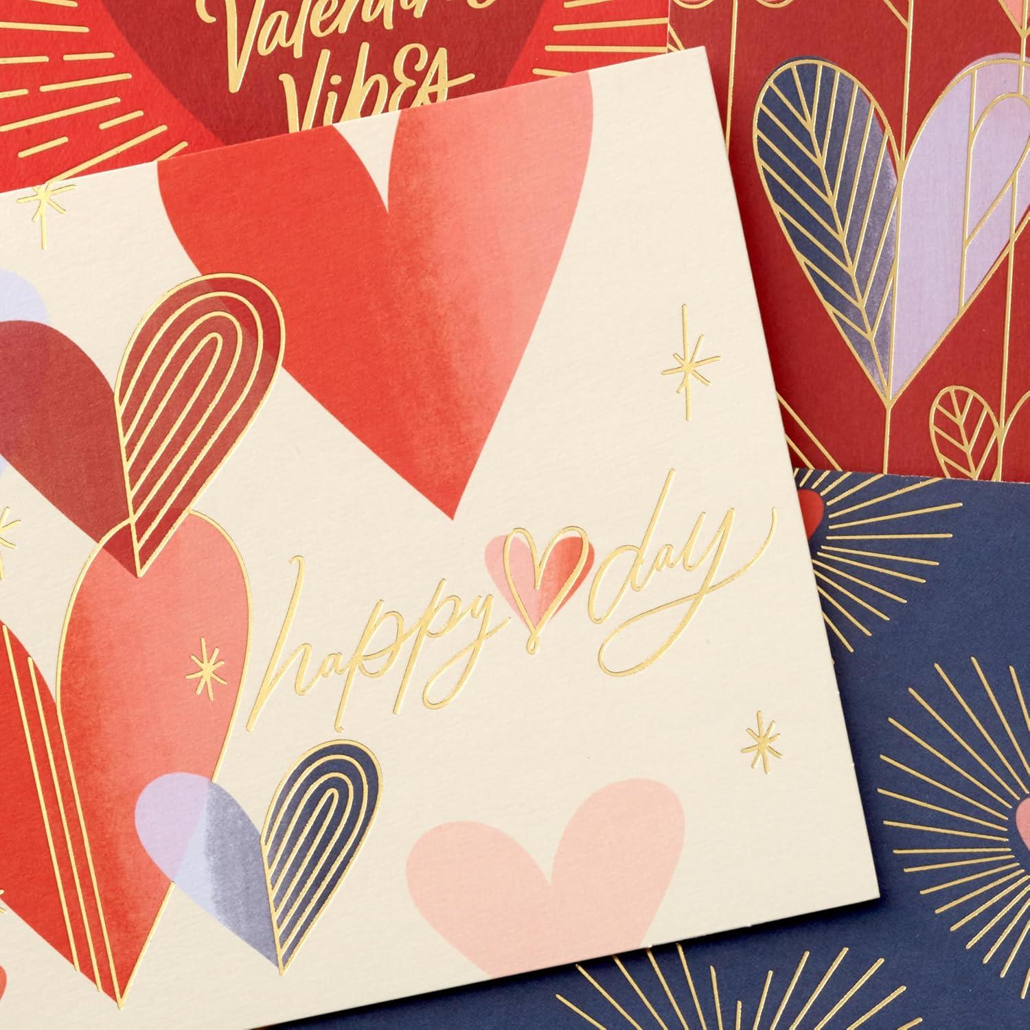 image:imageHallmark Valentines Day Cards Assortment 24 Cards and Envelopes Heart DecoValentine Heart Deco Card Assortment