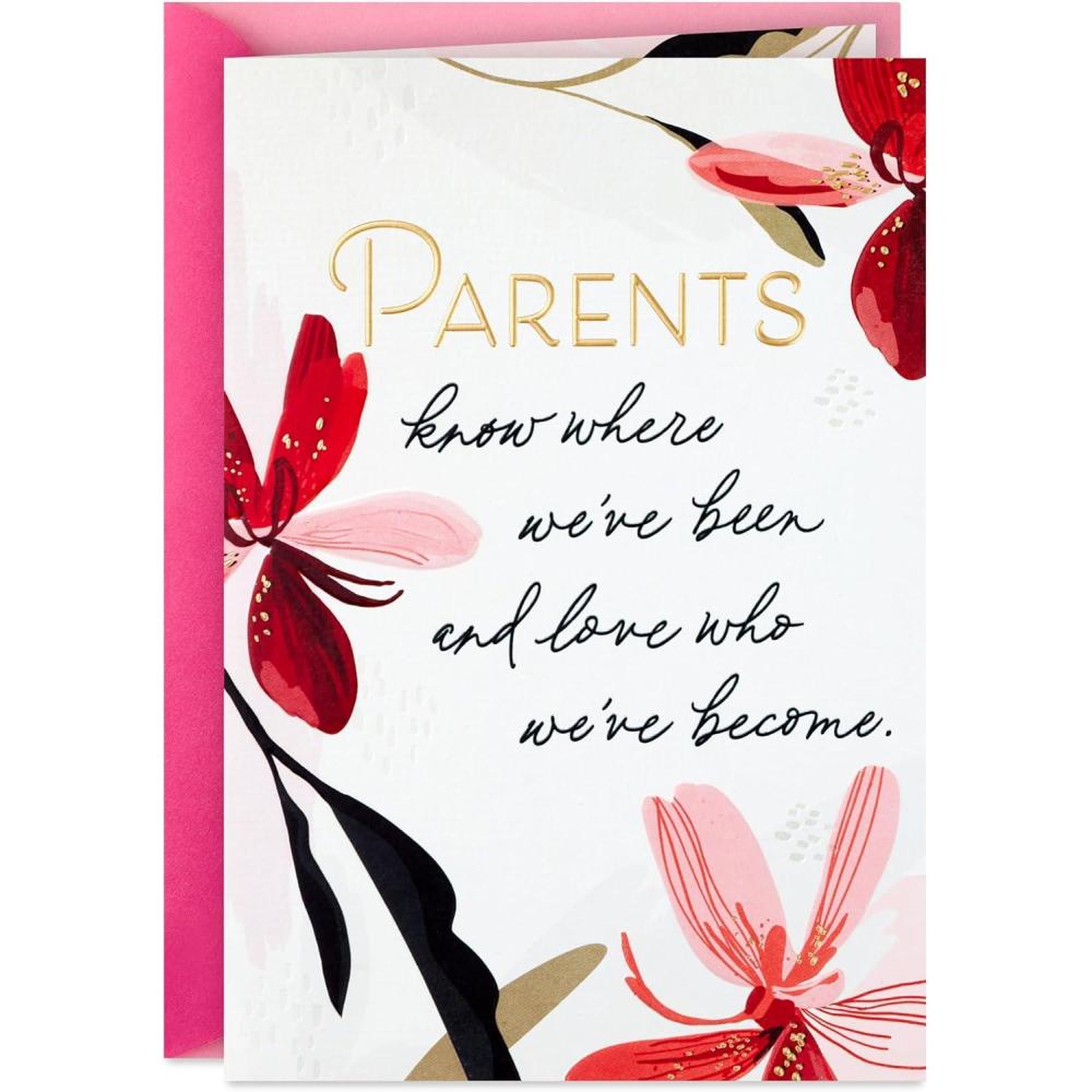 image:imageHallmark Valentines Day Card for Family Marble HeartParents  So Grateful for You