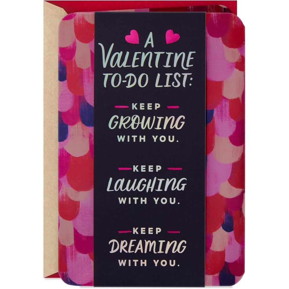 image:imageHallmark Valentines Day Card for Wife or Girlfriend Valentine ToDo ListValentine ToDo List