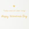 Hallmark Signature Valentines Day Card (Removable Heart Ornament)(Removable Hangable Heart  You Are Loved)