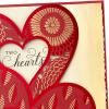 Hallmark Valentines Day Card for Husband, Wife, Boyfriend, Girlfriend (Two Hearts)(Two Hearts  One Love)