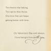Hallmark Valentines Day Card for Husband, Wife, Boyfriend, Girlfriend (Two Hearts)(Two Hearts  One Love)
