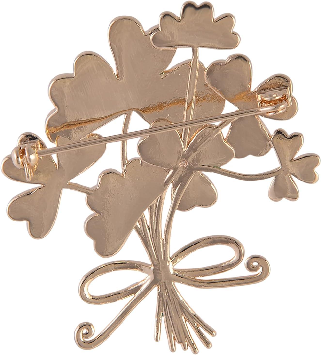 image:imageHallmark St Patricks Day Four Leaf Clover Bouquet Pin