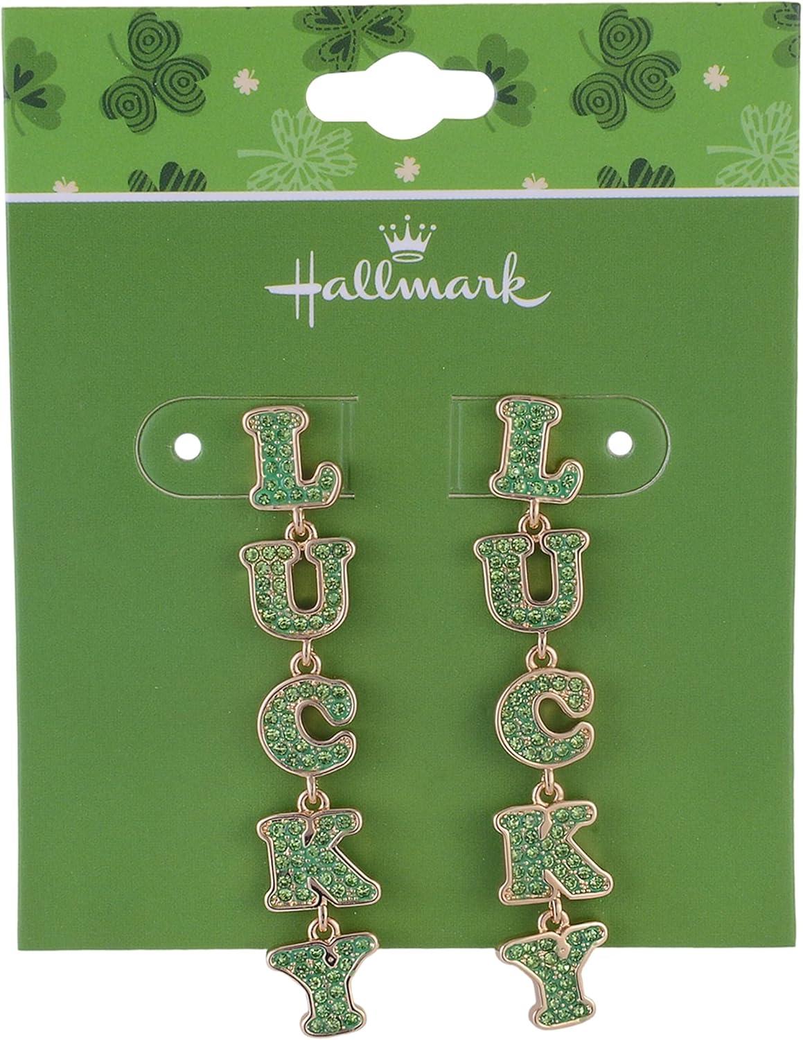 image:imageHallmark St Patricks Day Lucky Linear Earrings