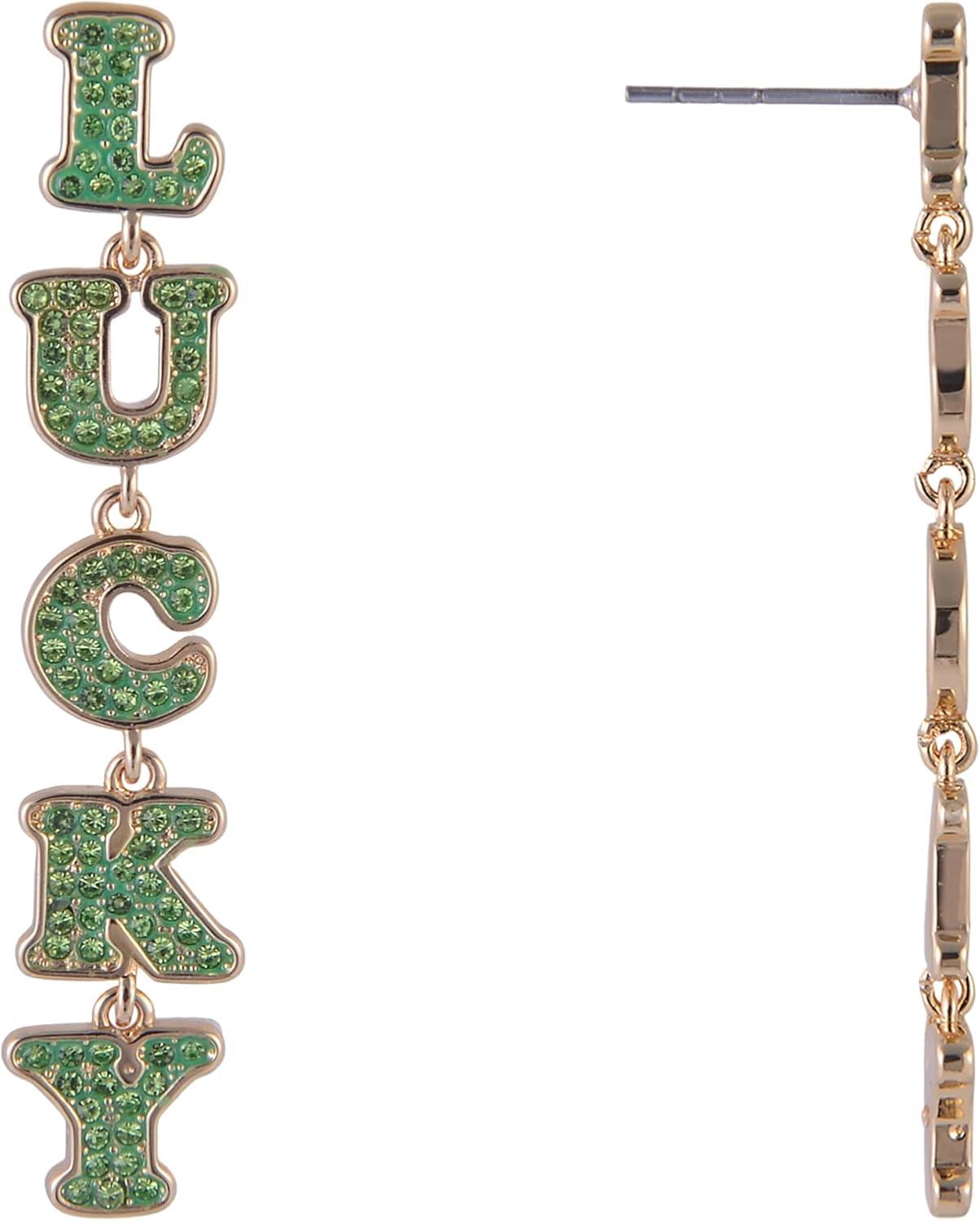 image:imageHallmark St Patricks Day Lucky Linear Earrings