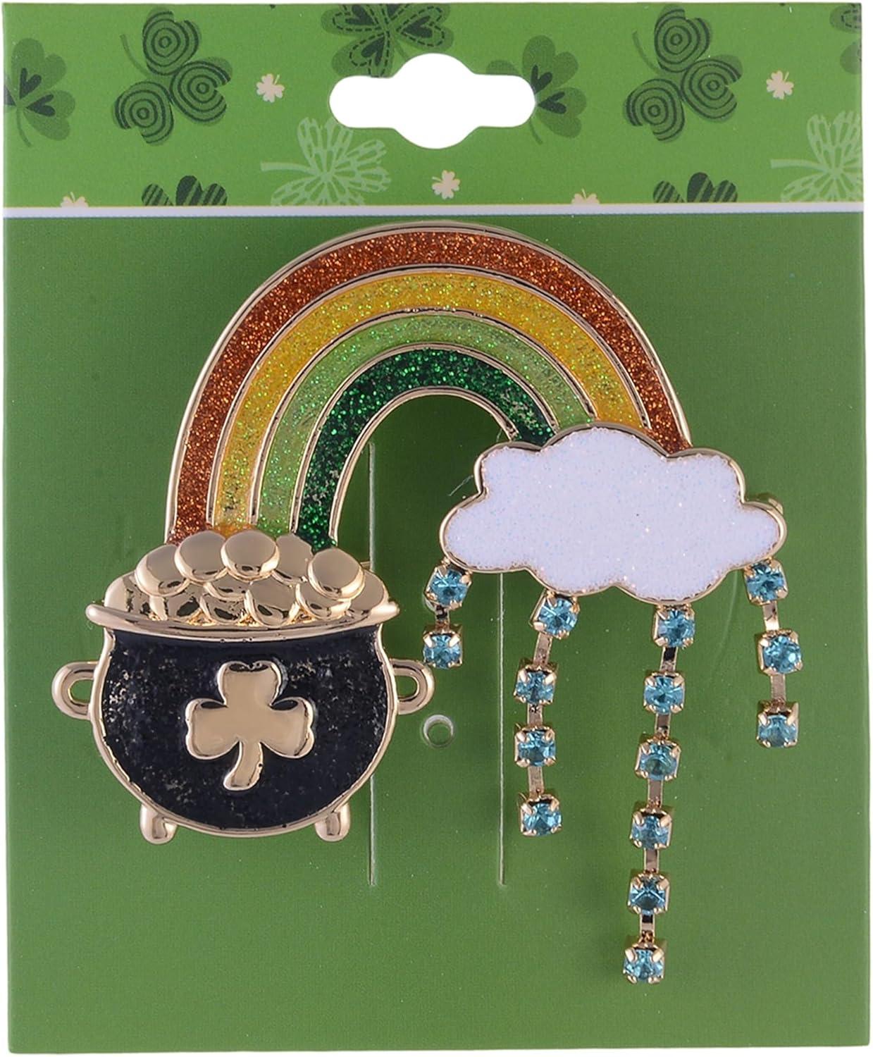 image:imageHallmark St Patricks Day Rainbow and Pot of Gold Pin