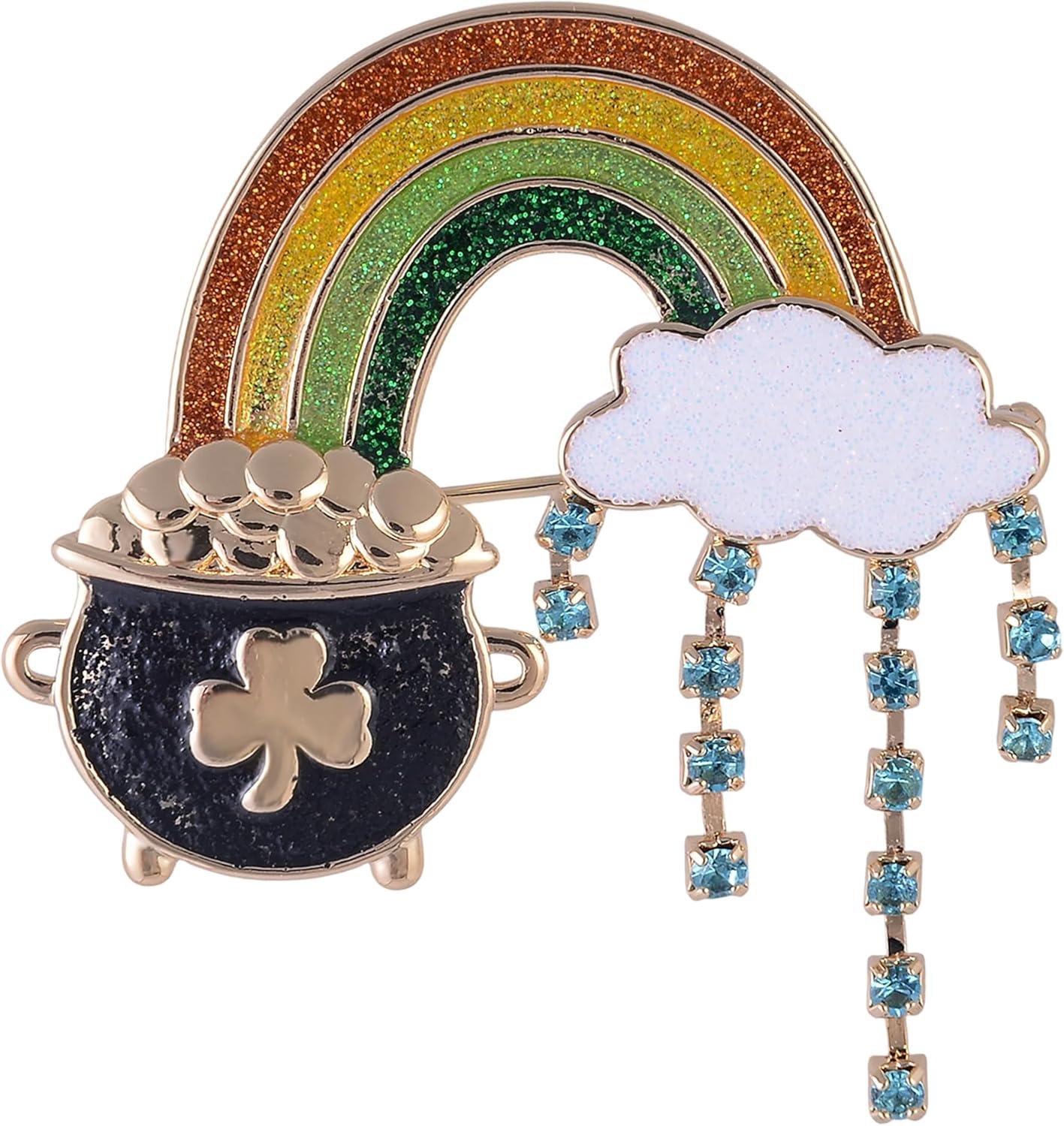 image:imageHallmark St Patricks Day Rainbow and Pot of Gold Pin
