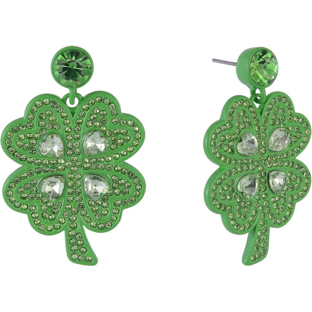 image:imageHallmark St Patricks Day Four Leaf Clover Earrings