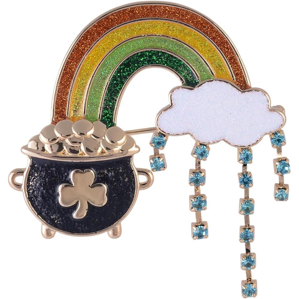 image:imageHallmark St Patricks Day Rainbow and Pot of Gold Pin