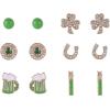 Hallmark St. Patrick’s Day 6 pair Stud Earring Set