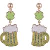 Hallmark St. Patrick’s Day Beer Mug Earrings