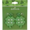 Hallmark St. Patrick’s Day Four Leaf Clover Earrings