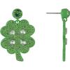 Hallmark St. Patrick’s Day Four Leaf Clover Earrings
