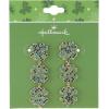 Hallmark St. Patrick’s Day Four Leaf Clover Linear Earrings