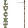 Hallmark St. Patrick’s Day Lucky Linear Earrings