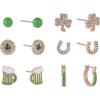 Hallmark St. Patrick’s Day 6 pair Stud Earring Set