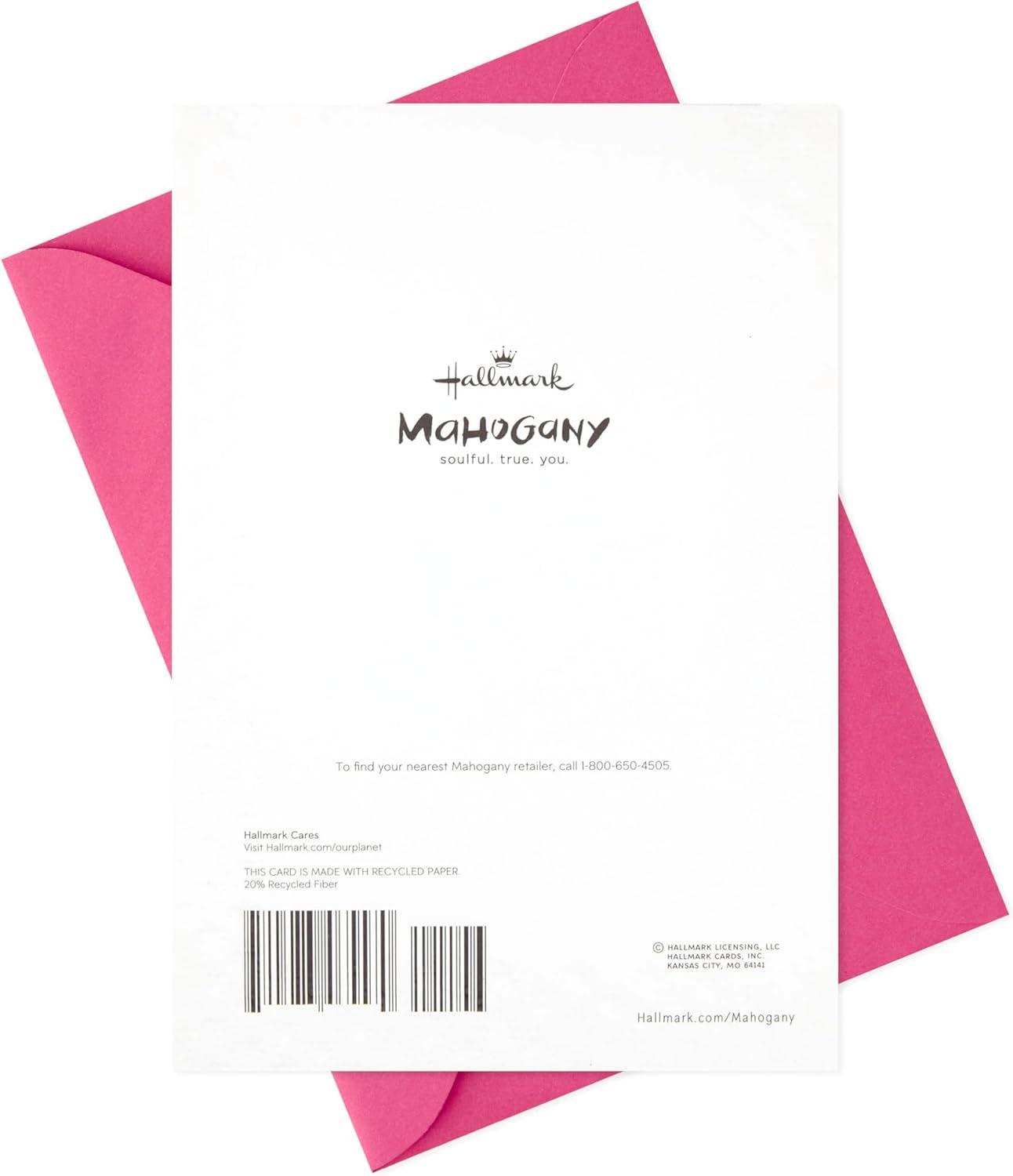 image:imageHallmark UNICEF Mothers Day Card One Woman Can Make a DifferenceBrown with Pink
