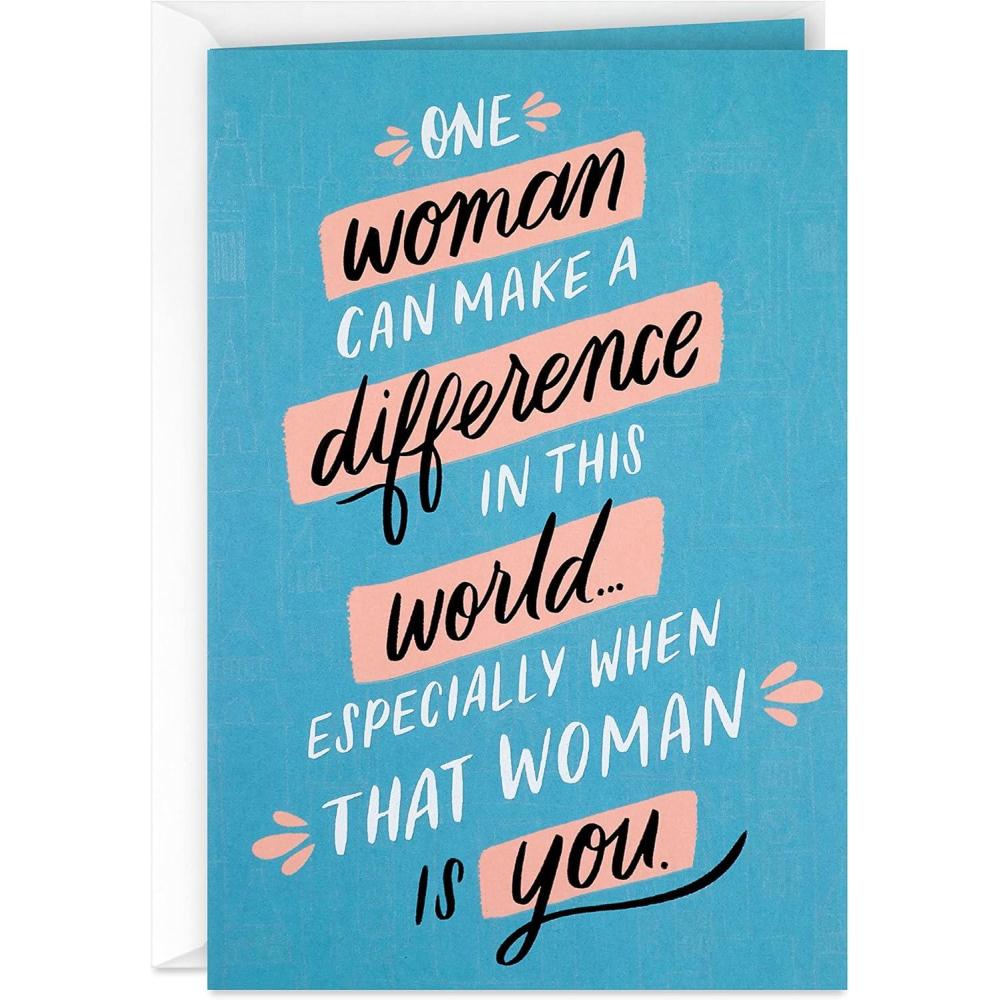 image:imageHallmark UNICEF Mothers Day Card One Woman Can Make a DifferenceUNICEF  One Woman Can Make a Difference