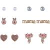 Hallmark Mother’s Day 6 Pair Stud Earring Set