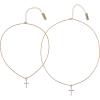 Hallmark Mother’s Day Tear and Share Gold Tone Cross Pendant Necklaces